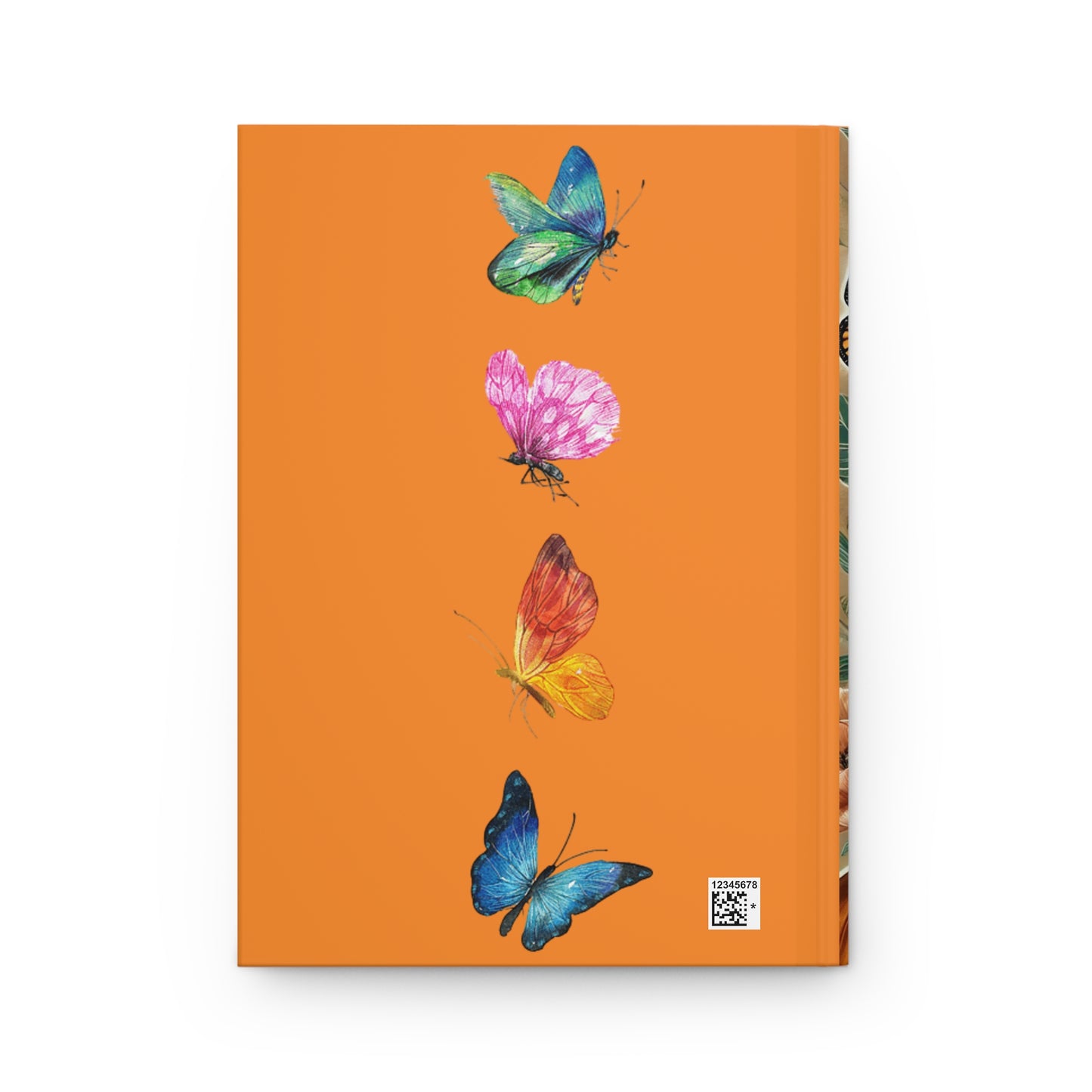 Journal — "It's Okay to Not Be Okay" Afrocentric Butterfly Hardcover