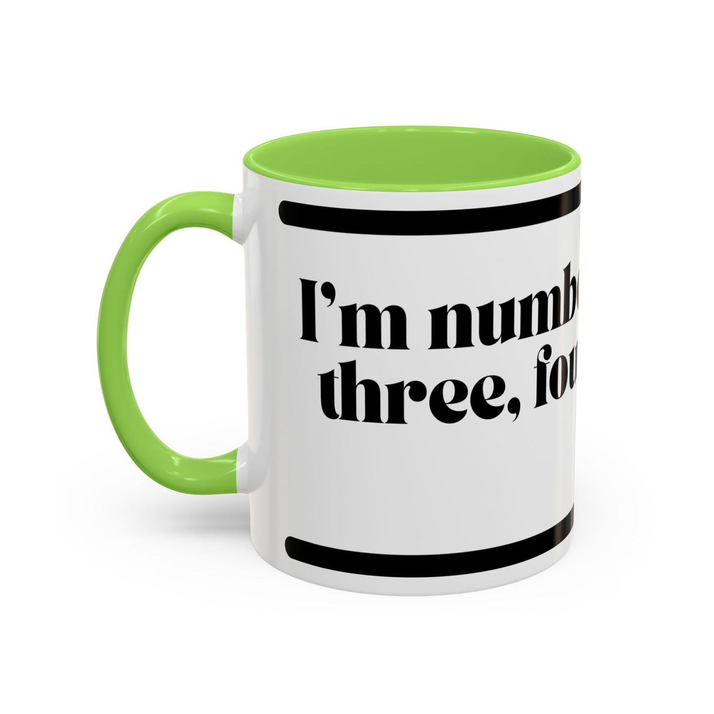 KRS-One Quote Coffee Mug — "One, Two, Three, Four, and Five" Retro Typography Mug (11oz)