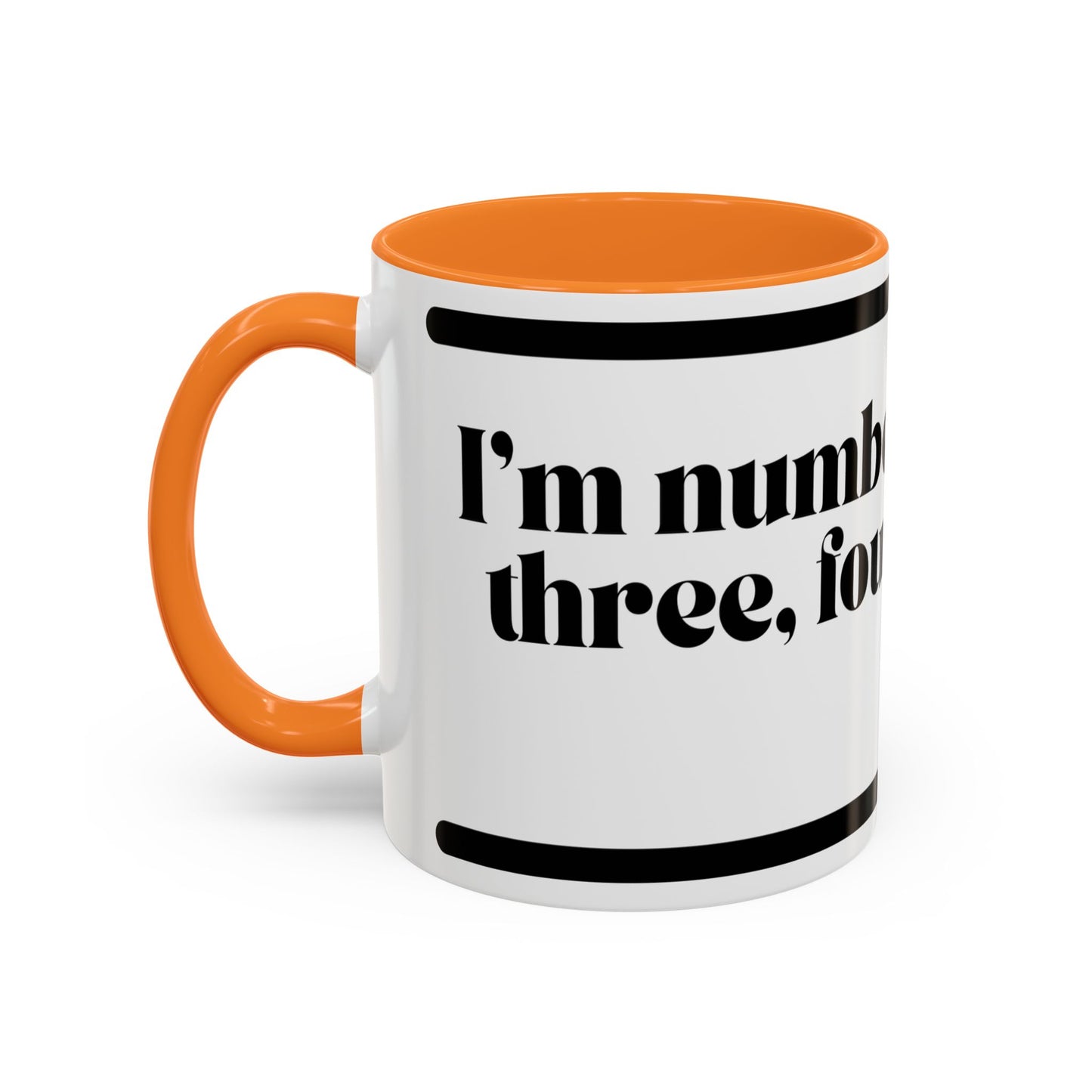 KRS-One Quote Coffee Mug — "One, Two, Three, Four, and Five" Retro Typography Mug (11oz)