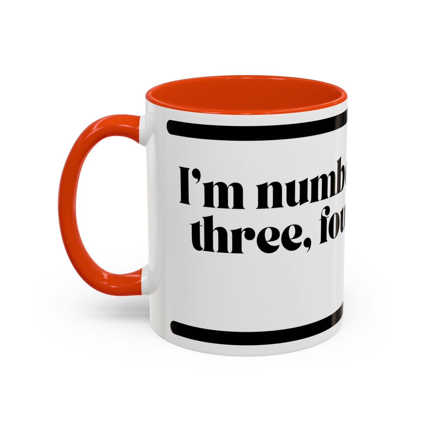 KRS-One Quote Coffee Mug — "One, Two, Three, Four, and Five" Retro Typography Mug (11oz)