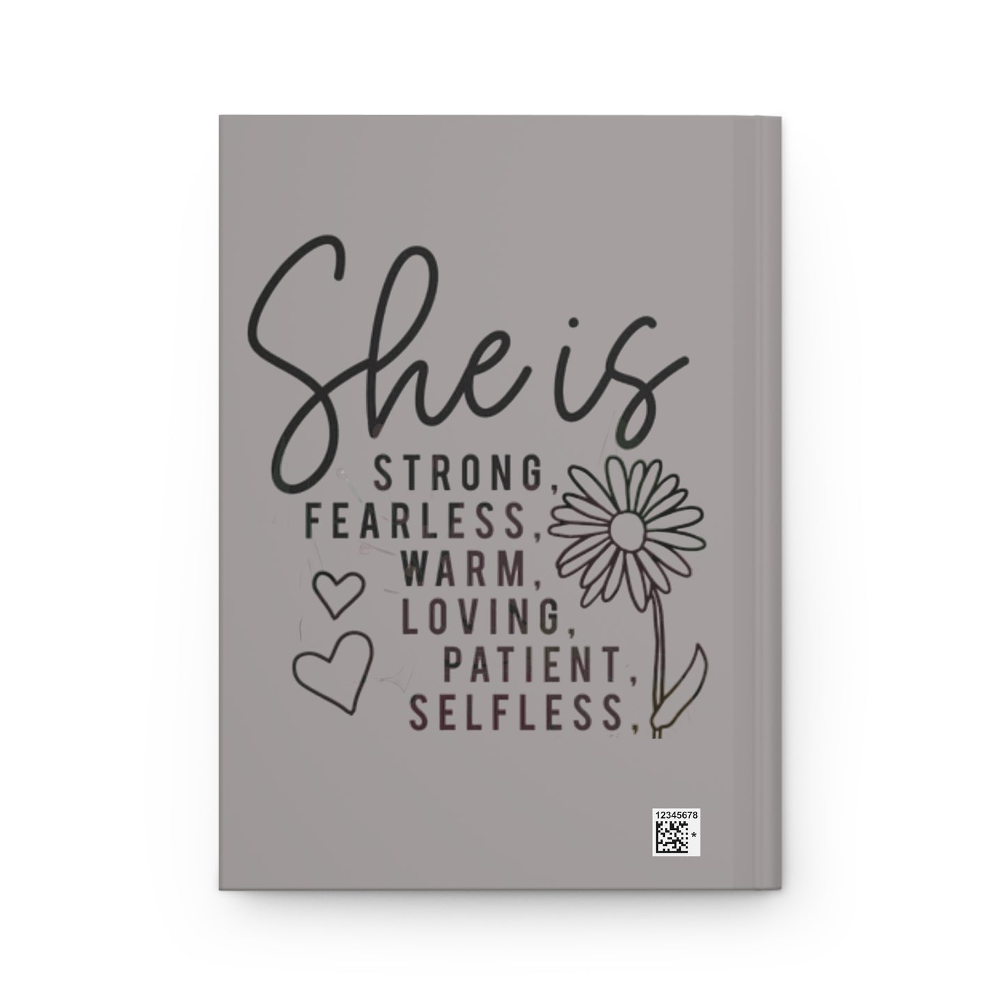 "She Is" Inspirational Gratitude Notebook for Women-Hardcover-Journal
