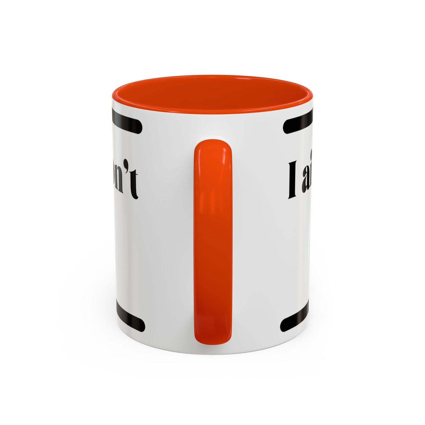 HipHopPac Quote Mug — "I’m a killer but don’t push me!" Color Accent Coffee Mug (11oz)