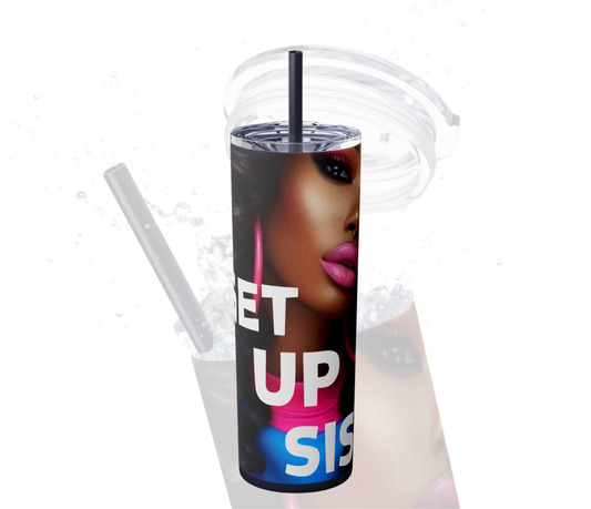Get Up Sis Stainless Steel Tumbler — 20oz