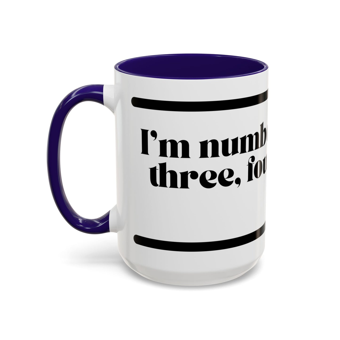 KRS-One Quote Coffee Mug — "One, Two, Three, Four, and Five" Retro Typography Mug (11oz)