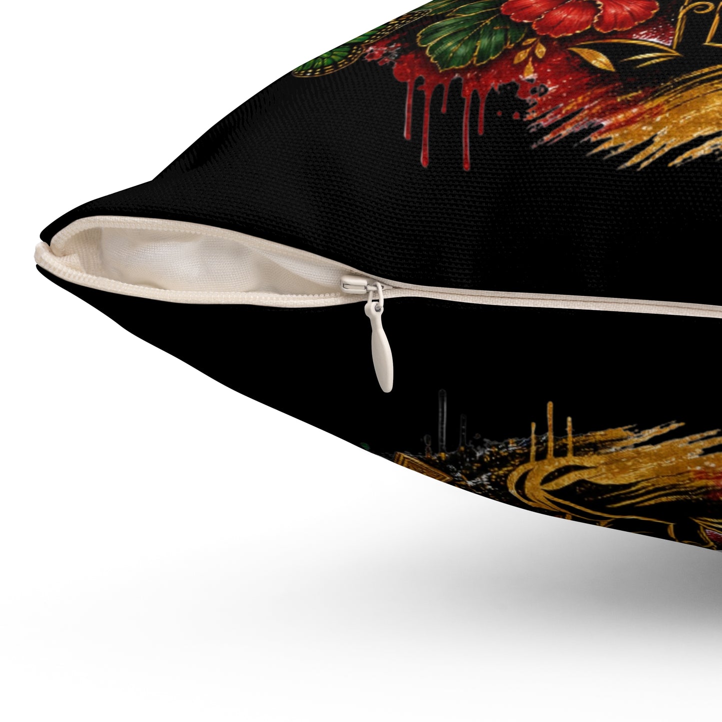 Herstory Decorative Pillow — Afrocentric Black History Throw Pillow