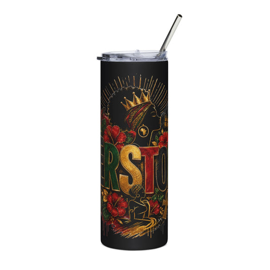 Hertsa Floral Crown 20oz Stainless Steel Tumbler