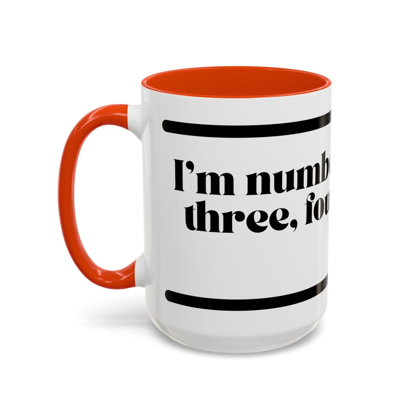 KRS-One Quote Coffee Mug — "One, Two, Three, Four, and Five" Retro Typography Mug (11oz)