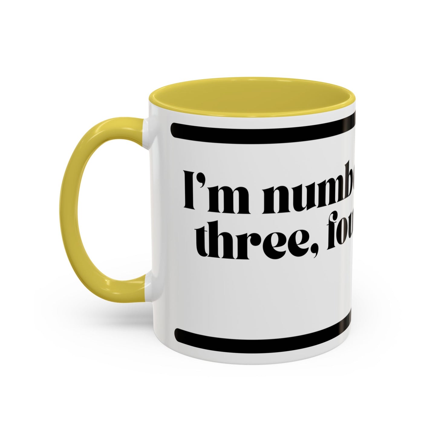 KRS-One Quote Coffee Mug — "One, Two, Three, Four, and Five" Retro Typography Mug (11oz)