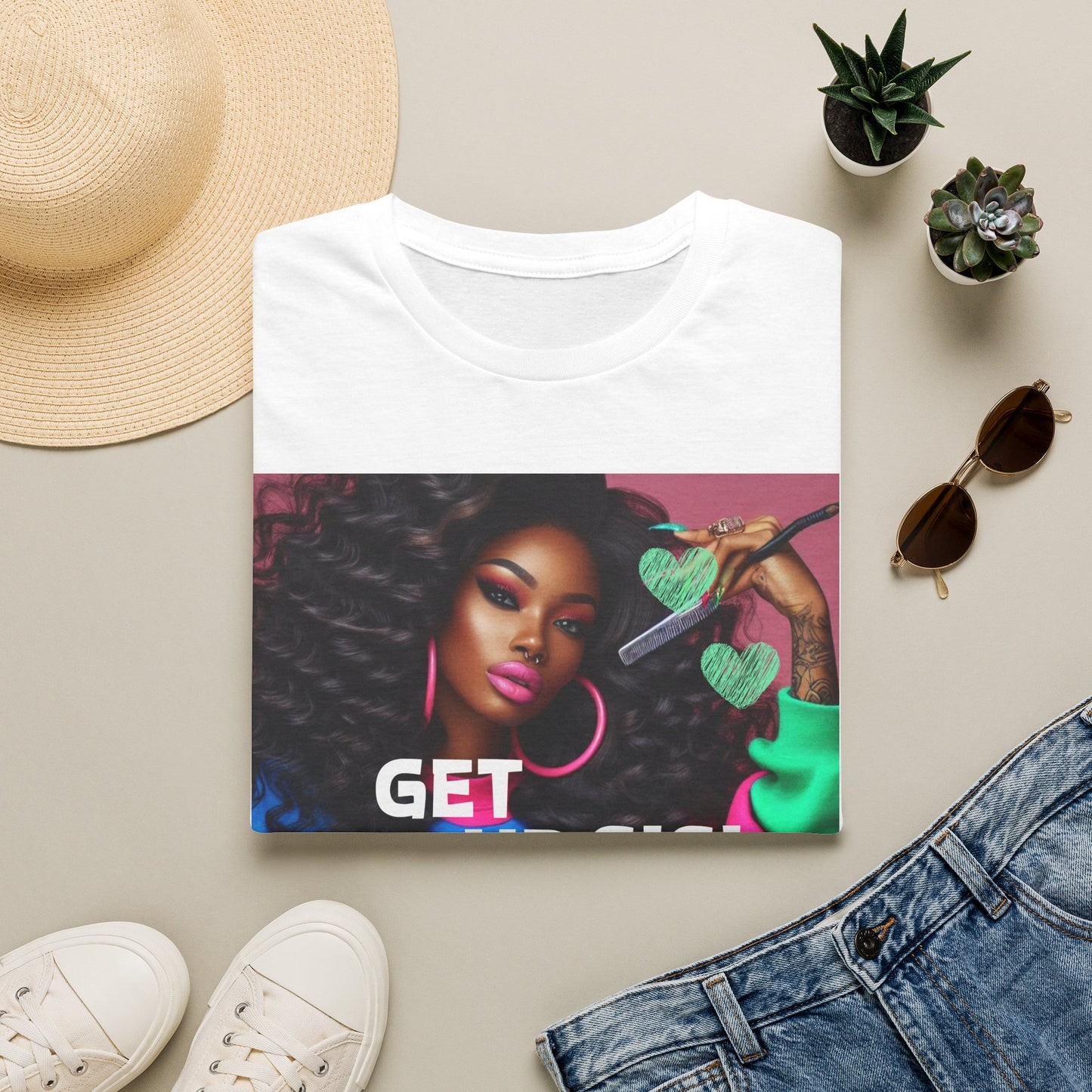 Get Up Sis! Inspirational Graphic T-Shirt – Your Future Self Needs You