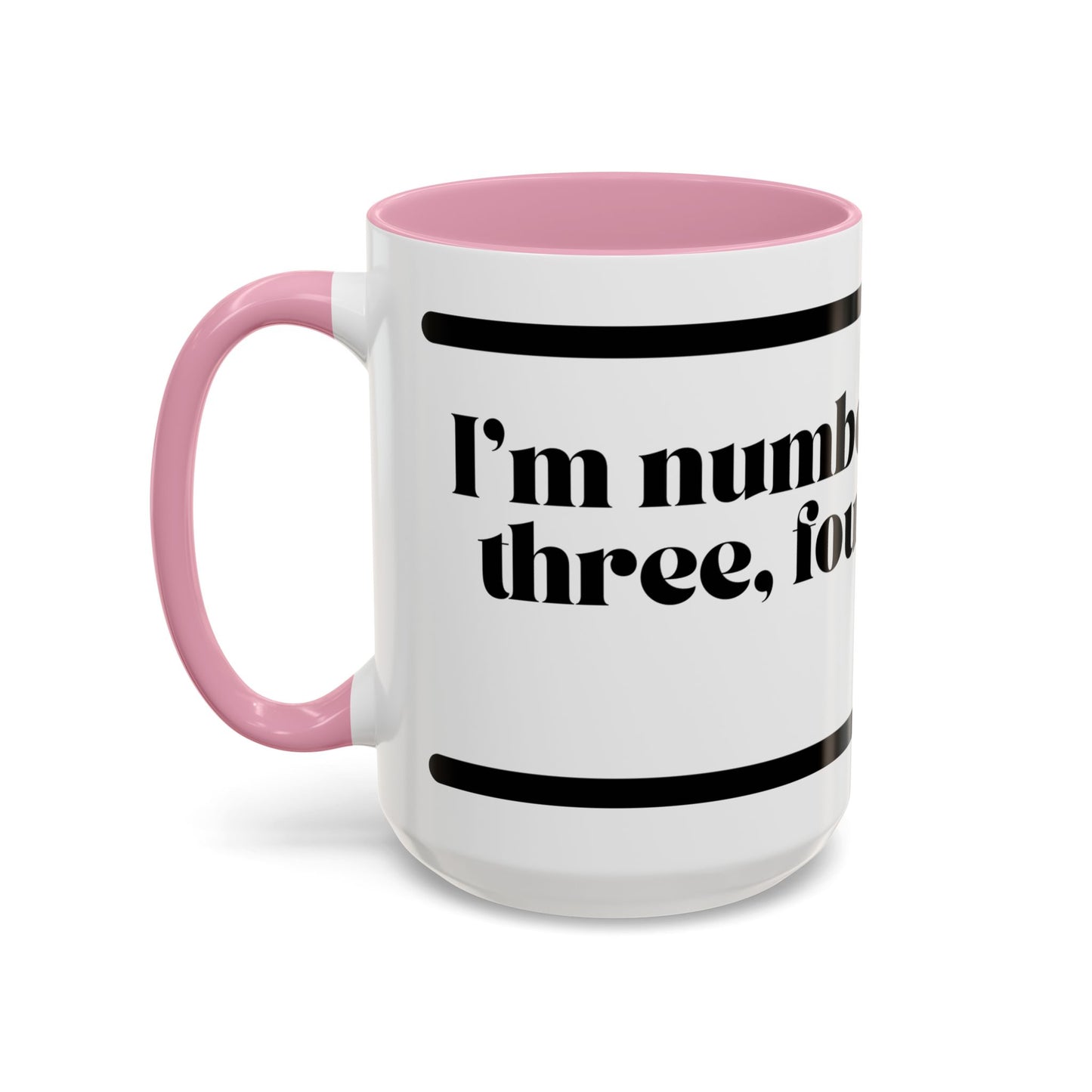 KRS-One Quote Coffee Mug — "One, Two, Three, Four, and Five" Retro Typography Mug (11oz)