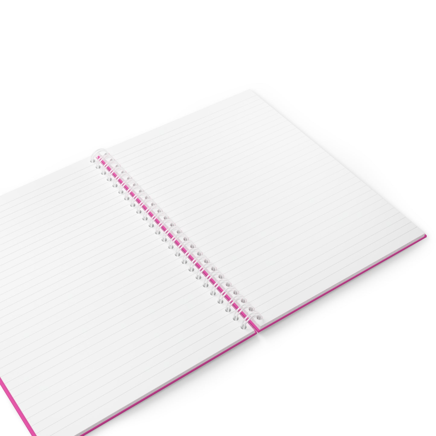 Faith Over Fear Spiral Notebook — Inspirational Christian Journal (Pink)