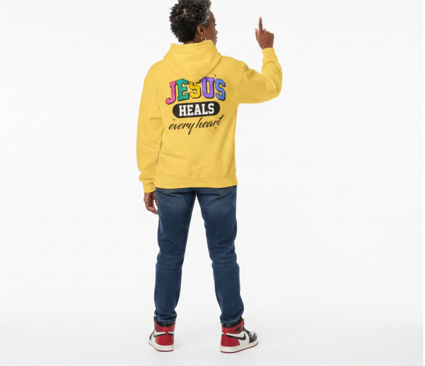 "Jesus Heals Every Heart" Signature Hoodie