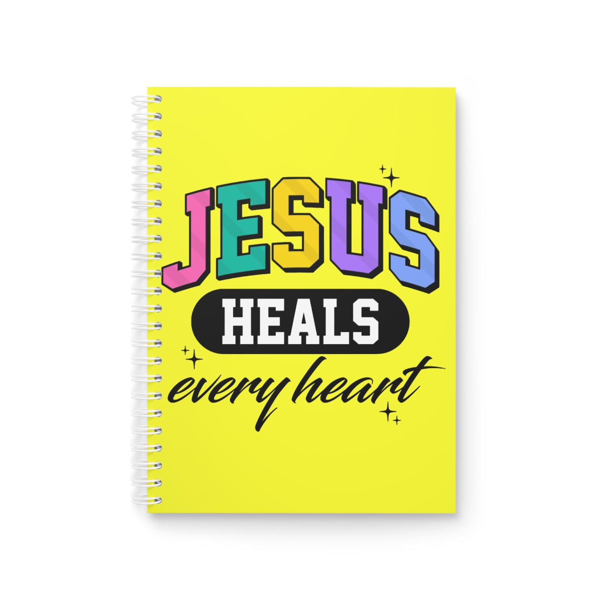 "Jesus Heals Every Heart" Faith-Based Journal
