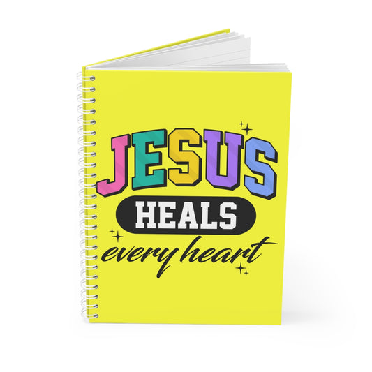 "Jesus Heals Every Heart" Faith-Based Journal