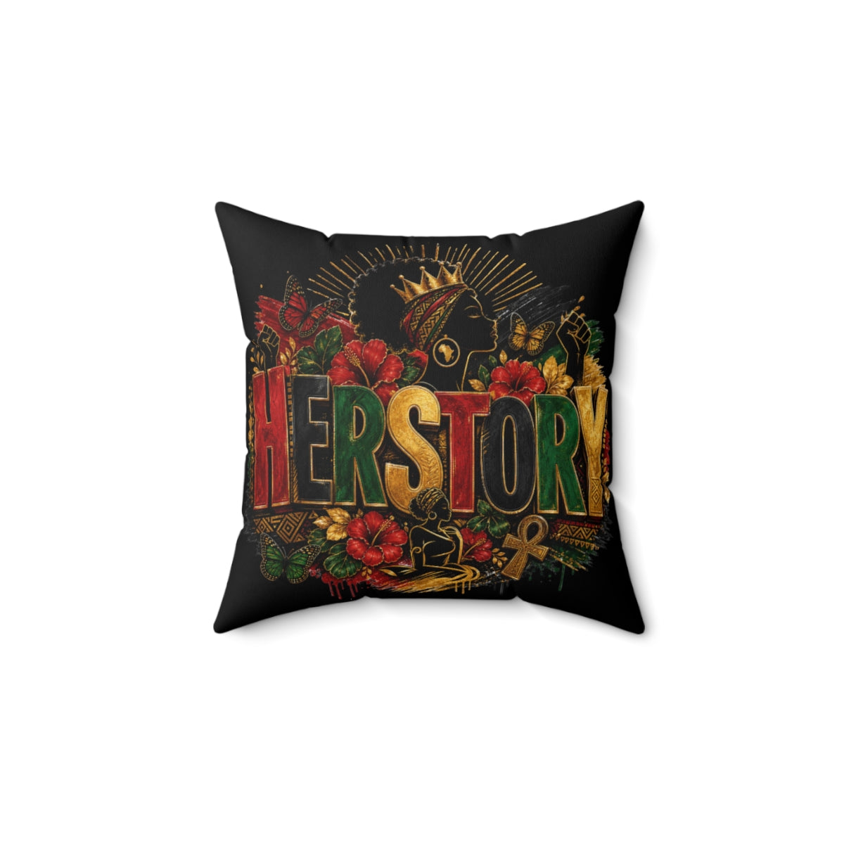 HERstory Statement Accent Pillow