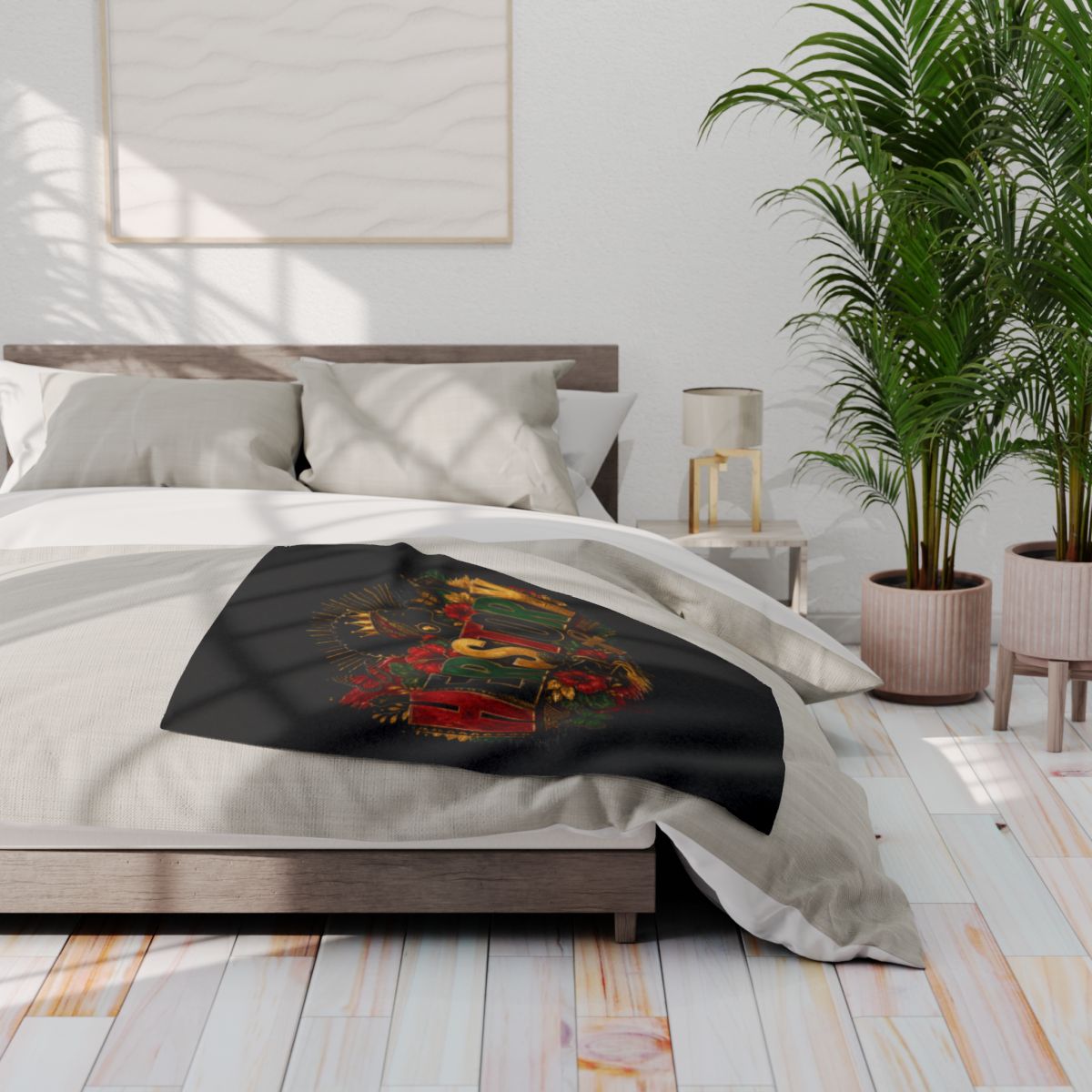 HERstory Plush Fleece Throw Blanket (30" x 40")