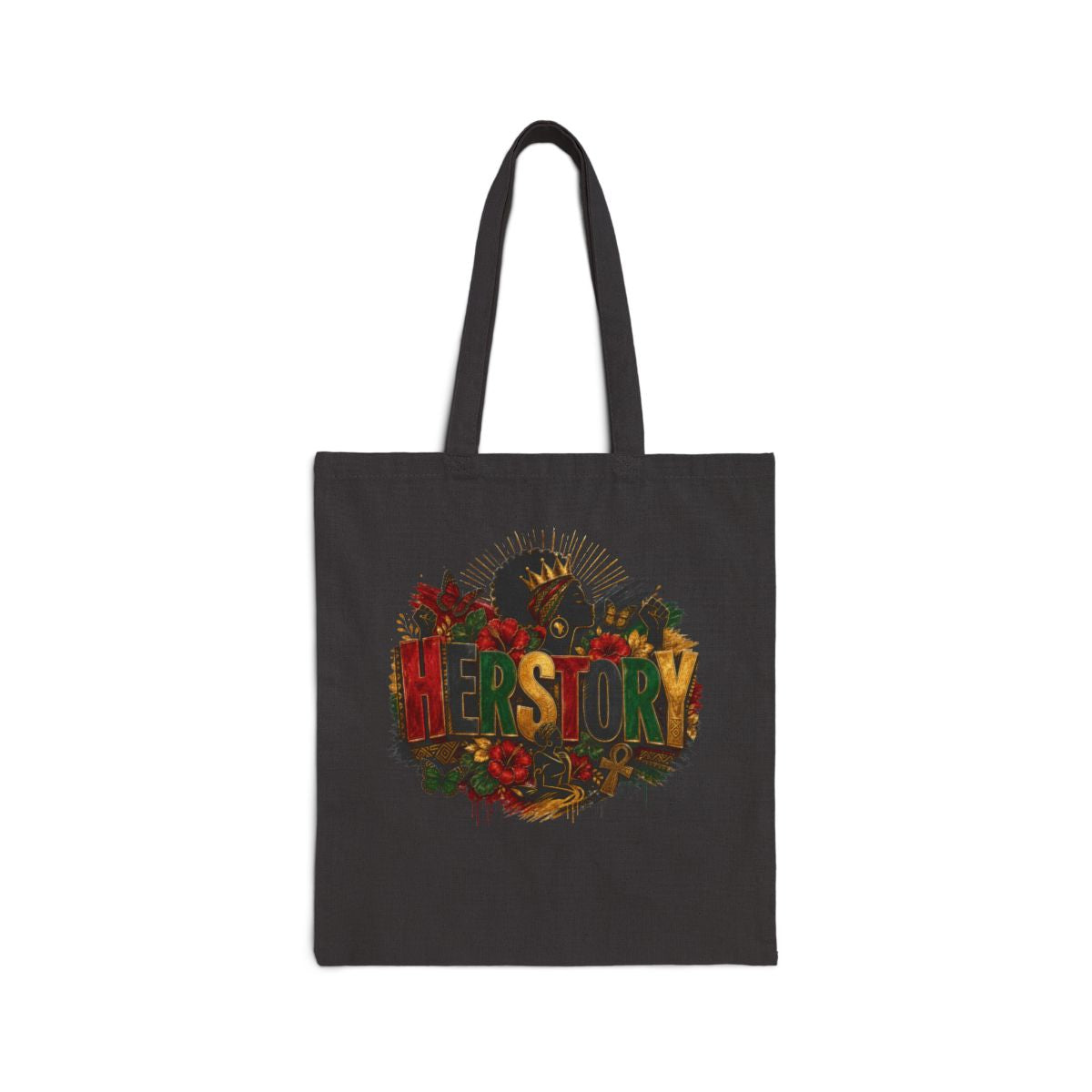 HERstory Graphic Canvas Tote Bag