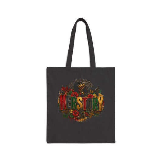 HERstory Graphic Canvas Tote Bag