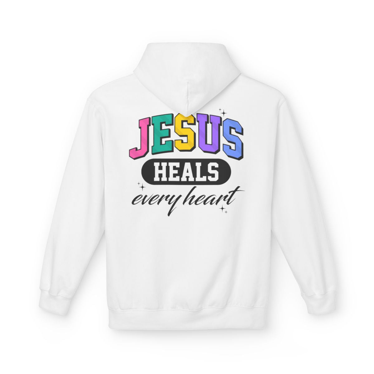 "Jesus Heals Every Heart" Signature Hoodie