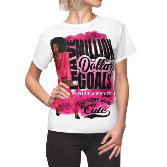 Million Dollar Goals Mindset Tshirt