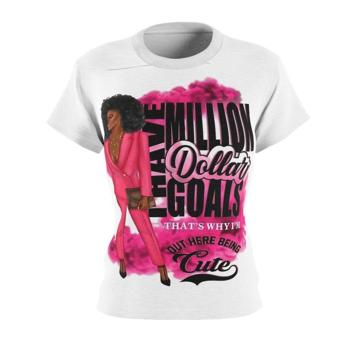 Million Dollar Goals Mindset Tshirt